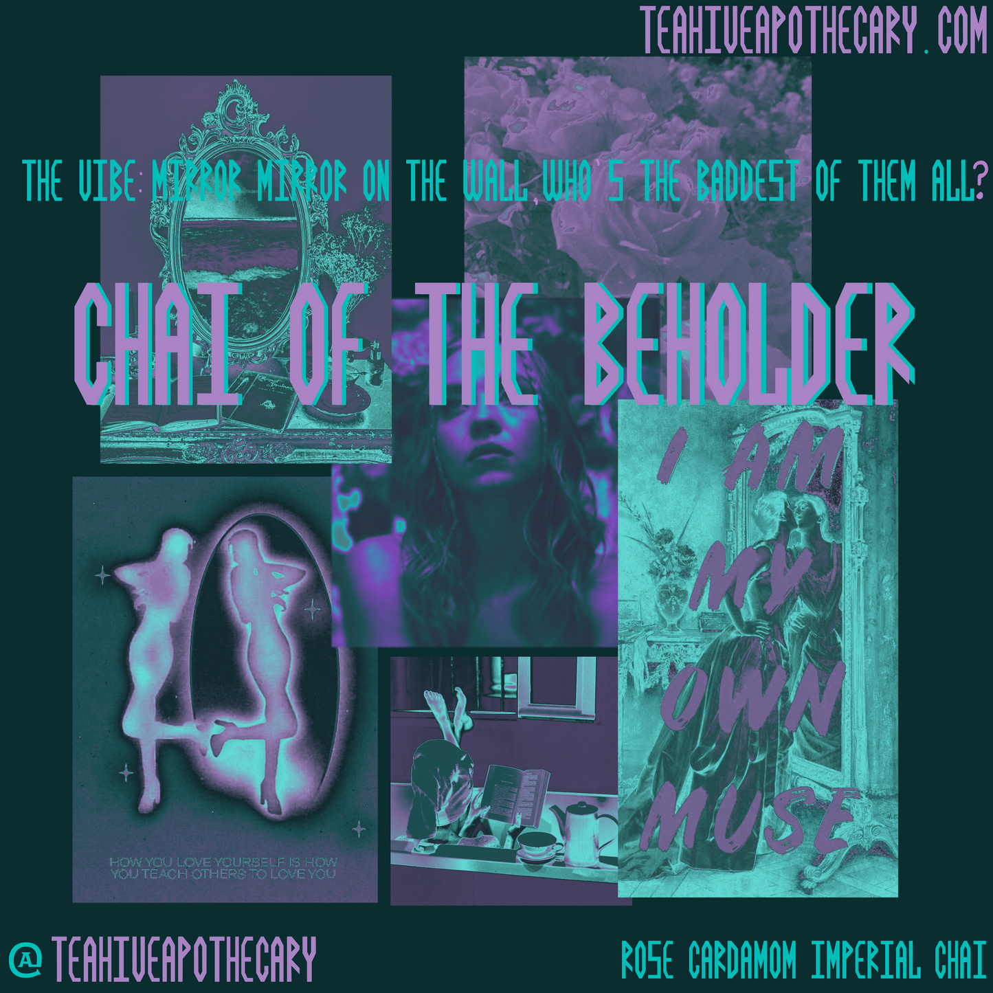 Chai of the Beholder - Rose Cardamom Imperial Chai