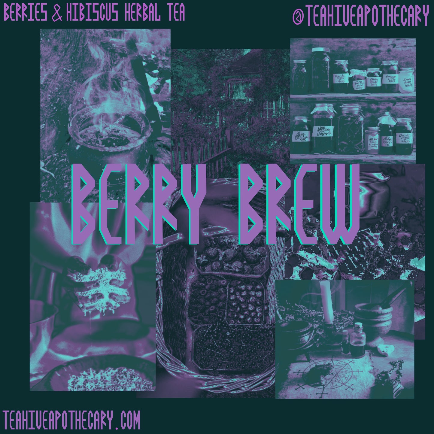BERRY BREW - Berry Hibiscus Herbal Tea