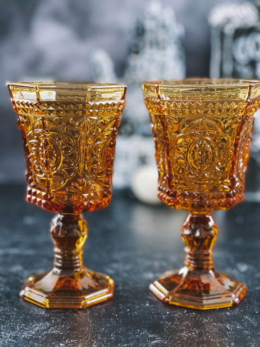 Honey Harvest Goblets